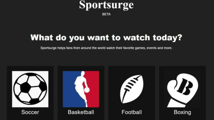 SportSurge: Watch on FireStick, Android TV, PC & Phones