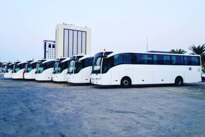 Bus rental in Dubai