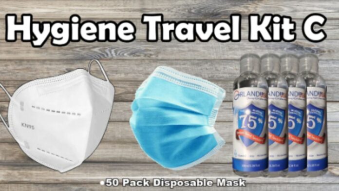 sanitizer travel kit